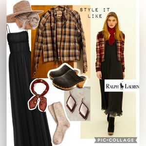 VINTAGE/LIKE NEW // Levi’s Plaid Jacket with Detachable Hood